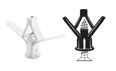 BOLDEX KANATLI ALÇIPAN DÜBELİ 2 MM (500 AD)